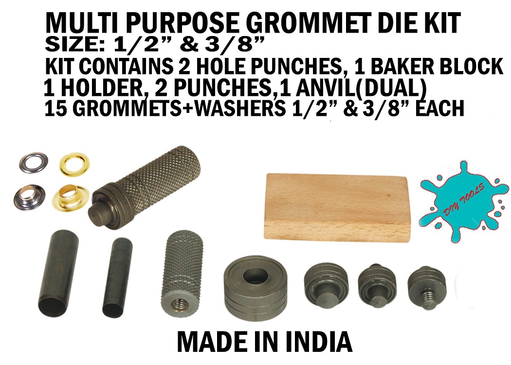 Multi Purpose Grommet Kits 3/8″ & 1/2″ WITH GROMMETS – B.T.I ENGINEERS