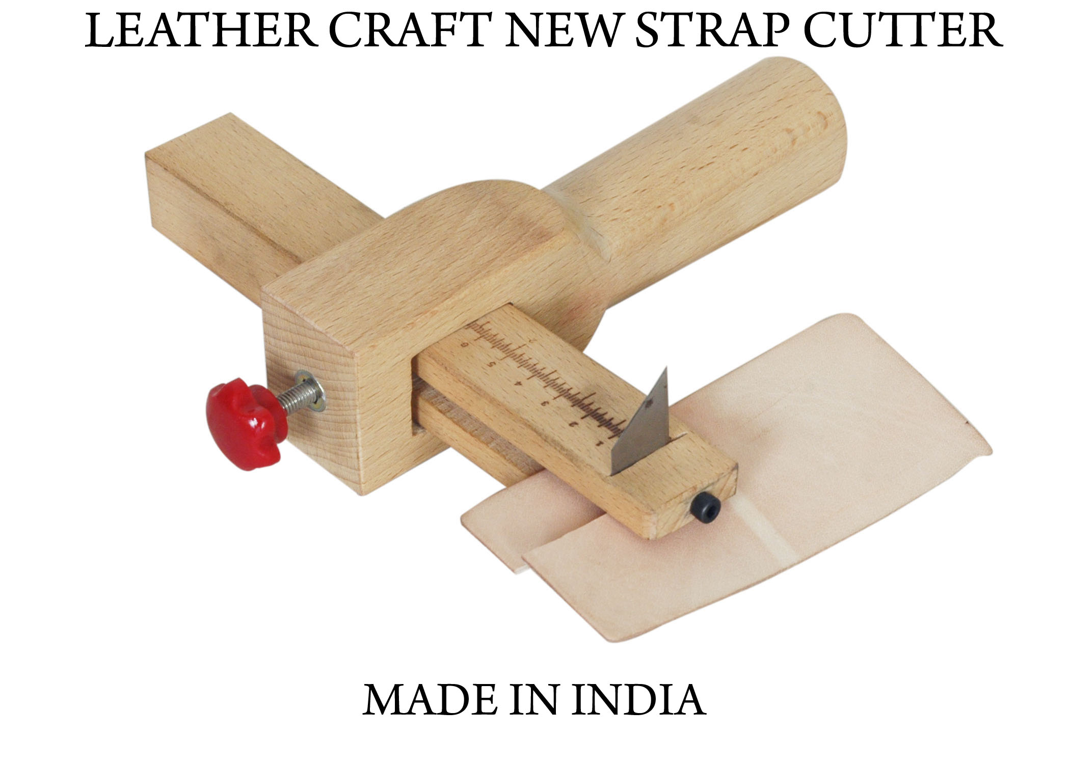 Strip and Strap Cutter Leather DIY Hand Cutting Tool Adjustable